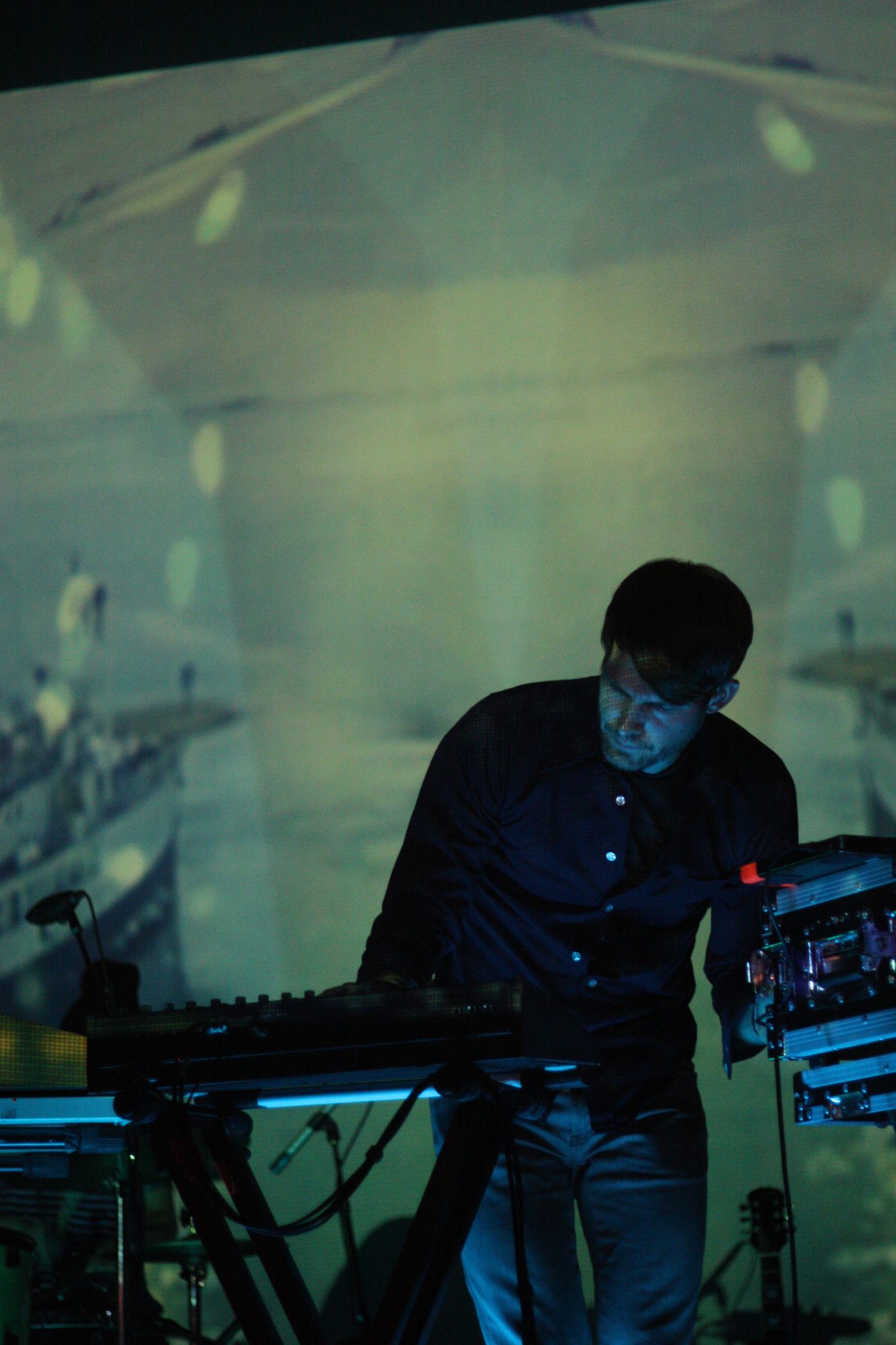 Tycho — Georgia Theatre, Athens, Georgia (2012). Color photograph by Jeff Pearson.