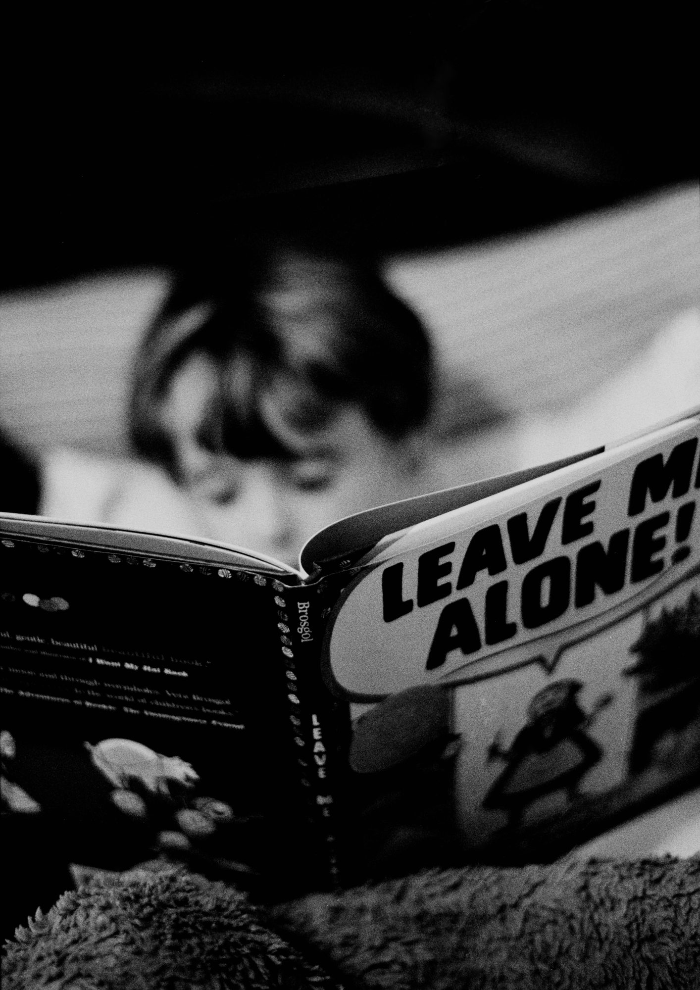 Leave Me Alone! — Home (2026). Black and white photograph by Jeff Pearson.