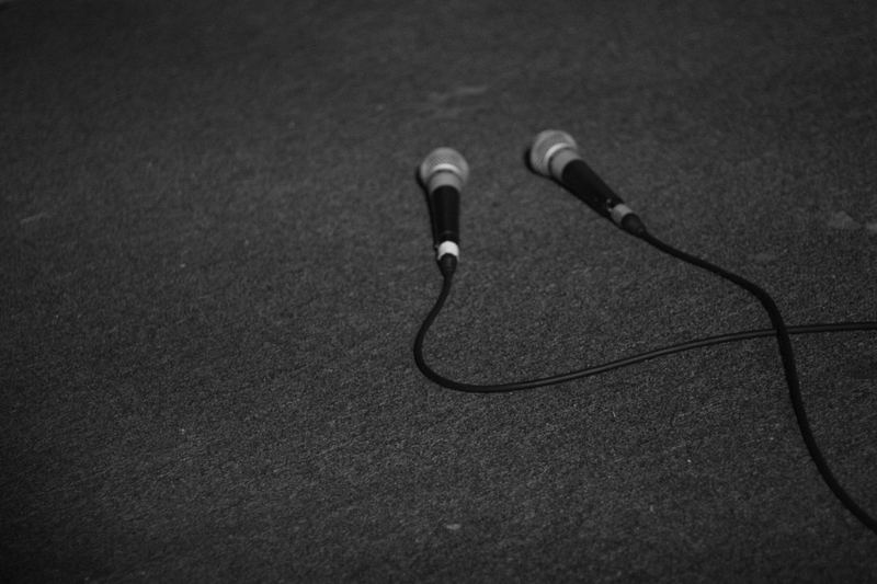Clear Soul Forces — A3C Hip-Hop Festival, Atlanta, Georgia (2012). Black and white photograph by Jeff Pearson.