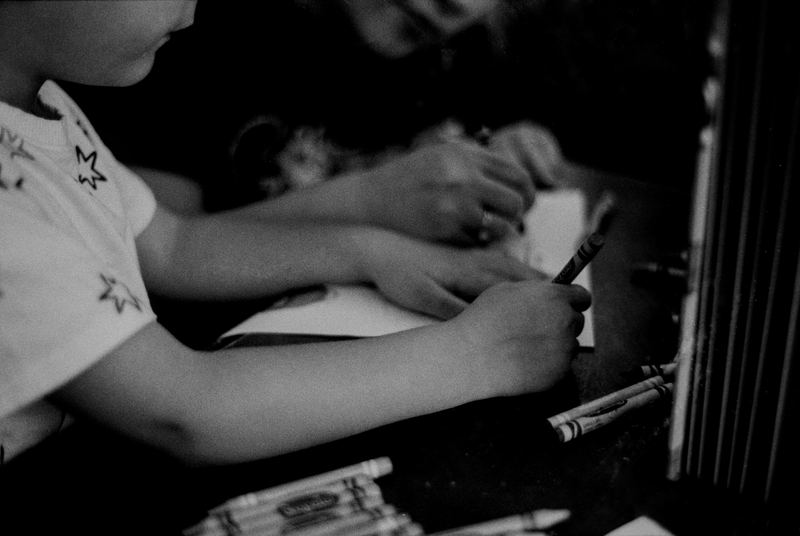 Art Collaborators — Home (2026). Black and white photograph by Jeff Pearson.
