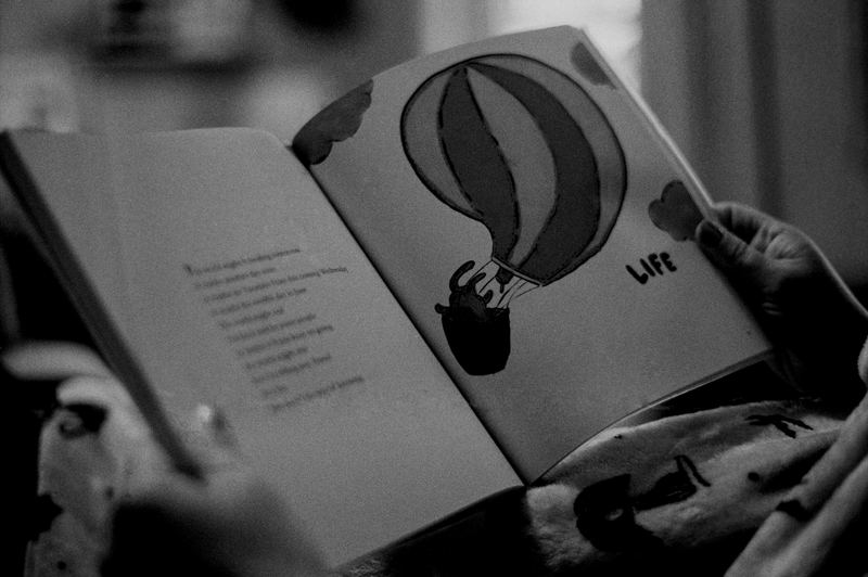 Reading Life — Home (2026). Black and white photograph by Jeff Pearson.